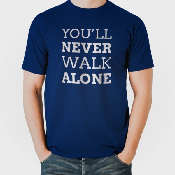 Koszulka You'll Never Walk Alone Navy Blue