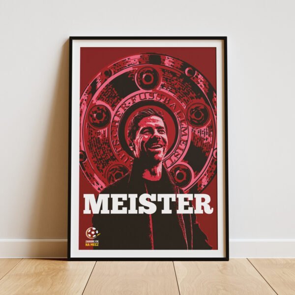 Plakat A3 Xabi Alonso Meister Zabiorę Cię na Mecz